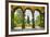 Villa Terrace at Lake Como Italy-George Oze-Framed Photographic Print