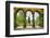 Villa Terrace at Lake Como Italy-George Oze-Framed Photographic Print