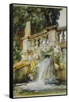 Villa Torlonia, Frascati, 1907-John Singer Sargent-Framed Stretched Canvas