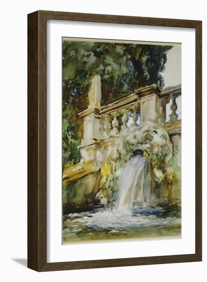 Villa Torlonia, Frascati, 1907-John Singer Sargent-Framed Giclee Print