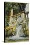 Villa Torlonia, Frascati, 1907-John Singer Sargent-Stretched Canvas
