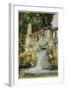 Villa Torlonia, Frascati, 1907-John Singer Sargent-Framed Giclee Print