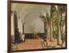 'Villa Torre Galli The Loggia', 1910-John Singer Sargent-Framed Giclee Print