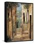 Villa Tuscana-Guido Borelli-Framed Stretched Canvas