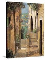 Villa Tuscana-Guido Borelli-Stretched Canvas