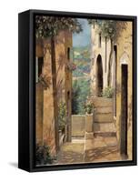 Villa Tuscana-Guido Borelli-Framed Stretched Canvas