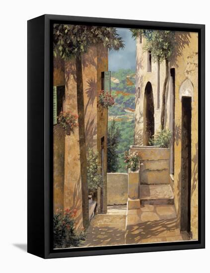 Villa Tuscana-Guido Borelli-Framed Stretched Canvas