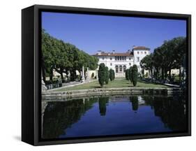 Villa Vizcaya, an Italianate Mansion, Miami, Florida, USA-Fraser Hall-Framed Stretched Canvas