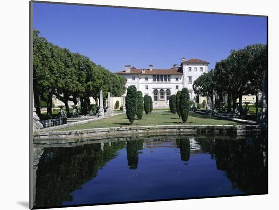Villa Vizcaya, an Italianate Mansion, Miami, Florida, USA-Fraser Hall-Mounted Photographic Print