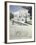 Villa Wagner, Vienna, Design Showing the Exterior of the House, Built of Steel and Concrete 1913-Otto Wagner-Framed Giclee Print