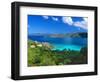 Villa with a View, Saint John, US Virgin Islands-George Oze-Framed Photographic Print