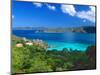 Villa with a View, Saint John, US Virgin Islands-George Oze-Mounted Photographic Print