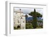 Villa with Garden, Ravello, Amalfi Coast, Italy-George Oze-Framed Photographic Print