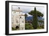 Villa with Garden, Ravello, Amalfi Coast, Italy-George Oze-Framed Photographic Print