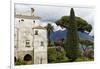 Villa with Garden, Ravello, Amalfi Coast, Italy-George Oze-Framed Photographic Print