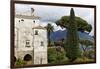 Villa with Garden, Ravello, Amalfi Coast, Italy-George Oze-Framed Photographic Print