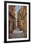 Village Alleyway-A Herbert-Framed Art Print