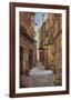 Village Alleyway-A Herbert-Framed Art Print