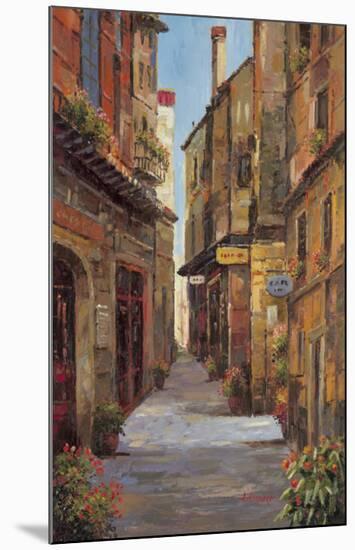 Village Alleyway-A Herbert-Mounted Art Print