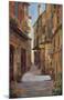 Village Alleyway-A Herbert-Mounted Art Print