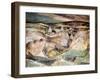 Village Among the Rocks, 1910-Henri Victor Gabriel Le Fauconnier-Framed Giclee Print