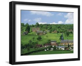 Village and Farms of Camembert, Famous for Cheese, in Basse Normandie, France, Europe-Woolfitt Adam-Framed Photographic Print