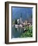 Village and Lake, Hallstatt, Austrian Lakes, Austria-Jean Brooks-Framed Photographic Print