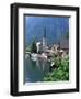 Village and Lake, Hallstatt, Austrian Lakes, Austria-Jean Brooks-Framed Photographic Print