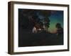 Village at Sunset, 1923-Konstantin Wroblewski-Framed Giclee Print