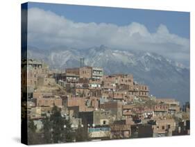 Village at the Base of the Kabylie Mountains, Algeria, North Africa, Africa-Ethel Davies-Stretched Canvas