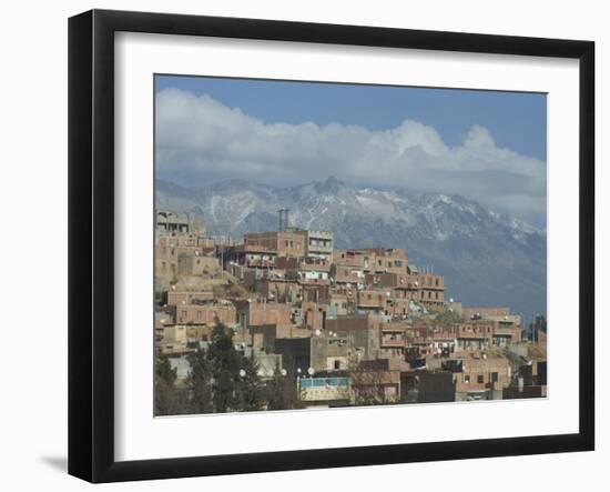 Village at the Base of the Kabylie Mountains, Algeria, North Africa, Africa-Ethel Davies-Framed Photographic Print