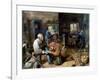 Village Barber-Surgeon-Adriaen Brouwer-Framed Giclee Print