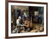 Village Barber-Surgeon-Adriaen Brouwer-Framed Giclee Print