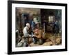 Village Barber-Surgeon-Adriaen Brouwer-Framed Giclee Print