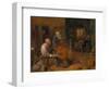 Village Barber-Adriaen Brouwer-Framed Giclee Print