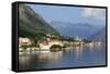 Village, Bay of Kotor, UNESCO World Heritage Site, Montenegro, Europe-Eleanor Scriven-Framed Stretched Canvas