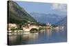Village, Bay of Kotor, UNESCO World Heritage Site, Montenegro, Europe-Eleanor Scriven-Stretched Canvas