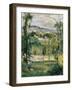 Village Behind Trees, Ile De France (Village Derriere Les Arbres, Ile De France), C. 1879-Paul Chabas-Framed Giclee Print