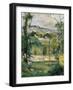 Village Behind Trees, Ile De France (Village Derriere Les Arbres, Ile De France), C. 1879-Paul Chabas-Framed Giclee Print