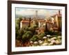 Village Bell Tower-Lazzara-Framed Art Print