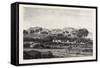 Village Between Assouan and Philae. Egypt, 1879-null-Framed Stretched Canvas