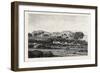 Village Between Assouan and Philae. Egypt, 1879-null-Framed Giclee Print