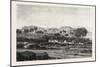 Village Between Assouan and Philae. Egypt, 1879-null-Mounted Giclee Print