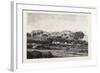 Village Between Assouan and Philae. Egypt, 1879-null-Framed Giclee Print