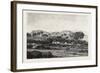 Village Between Assouan and Philae. Egypt, 1879-null-Framed Giclee Print