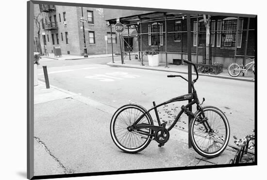 Village Bicycle-Erin Clark-Mounted Giclee Print