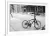 Village Bicycle-Erin Clark-Framed Giclee Print