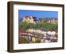 Village Burghausen, Germany-Walter Geiersperger-Framed Photographic Print