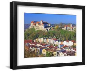 Village Burghausen, Germany-Walter Geiersperger-Framed Photographic Print