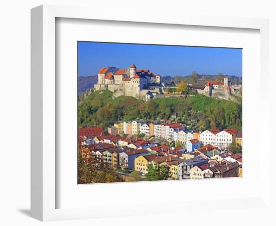 Village Burghausen, Germany-Walter Geiersperger-Framed Photographic Print